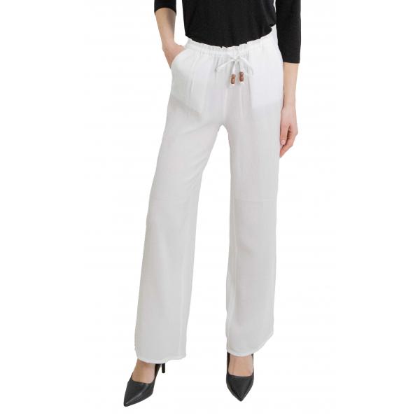 Pantalone tinta unita con laccio Only 